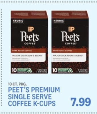 Kings Food Markets Peet's premium single serve coffee k-cups offer