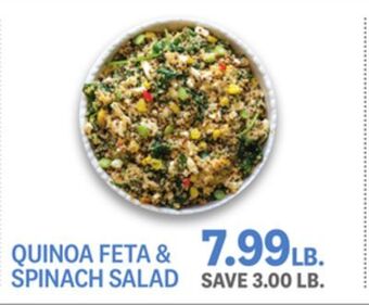 Kings Food Markets Quinoa feta & spinach salad offer