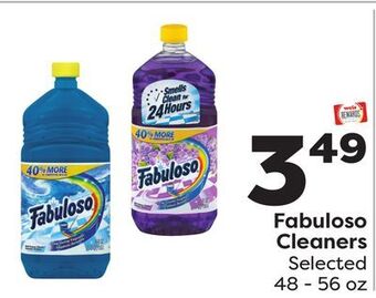 Weis Markets Fabuloso cleaners offer