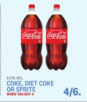 Kings Food Markets Coke, diet coke or sprite offer