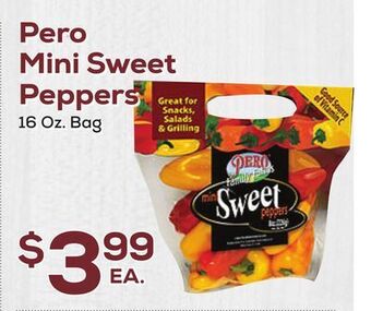 DeCicco & Sons Pero mini sweet peppers offer