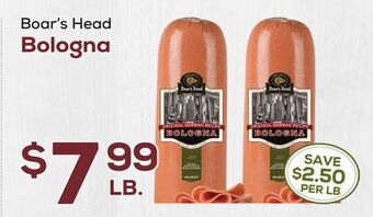 DeCicco & Sons Boar's head bologna offer