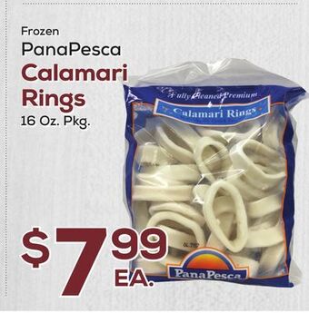 DeCicco & Sons Panapesca calamari rings offer