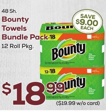 DeCicco & Sons Bounty towels bundle pack offer