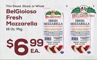 DeCicco & Sons Belgioioso fresh mozzarella offer