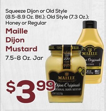 DeCicco & Sons Maille dijon mustard offer