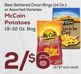 DeCicco & Sons Mccain potatoes offer