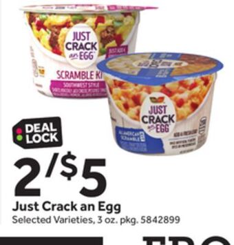Stop&Shop Just crack an egg offer