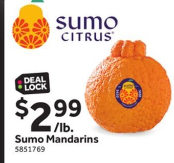 Stop&Shop Sumo mandarins offer