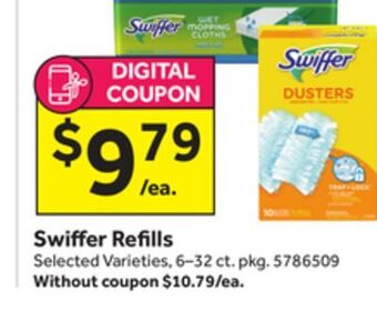 Stop&Shop Swiffer refills offer