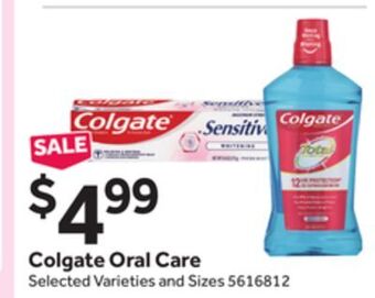 Stop&Shop Colgate oral care offer