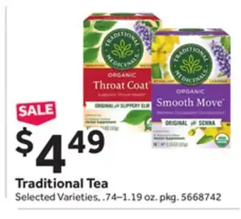 Stop&Shop Traditional tea offer