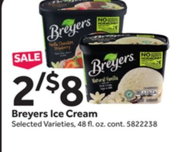 Stop&Shop Breyers ice cream offer