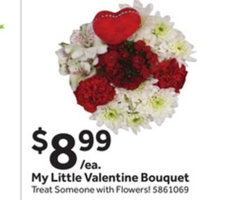 Stop&Shop My little valentine bouquet offer