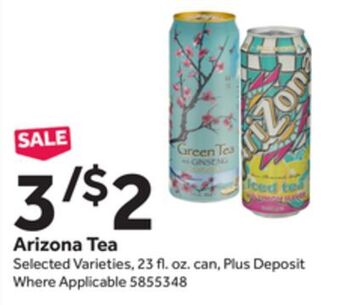 Stop&Shop Arizona tea offer