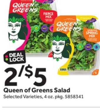 Stop&Shop Queen of greens salad offer