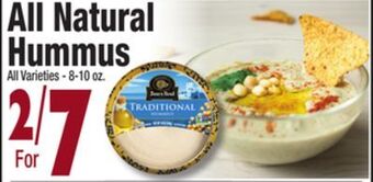 King Kullen All natural hummus offer