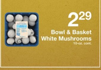 The Fresh Grocer White mushrooms offer