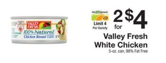 The Fresh Grocer White chicken offer