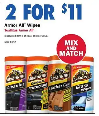 Armor all® wipes