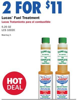 Lucas® fuel treatment