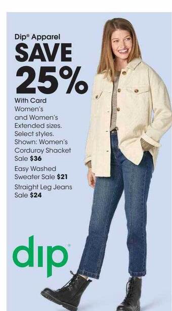 Fred Meyer Dip apparel offer