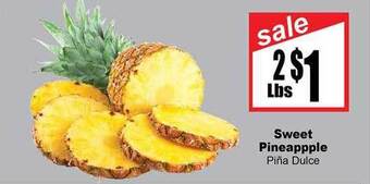 Rancho Markets Sweet pineapple offer