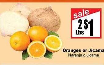 Rancho Markets Oranges or jicama offer