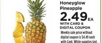 QFC Honeyglow pineapple offer