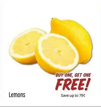 Sprouts Farmers Market Lemons offer