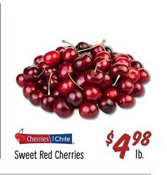 Sprouts Farmers Market Sweet red cherries offer