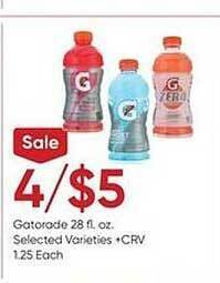Stater Bros Gatorade offer