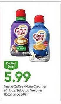 Stater Bros Nestlé coffee-mate creamer offer