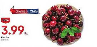 Stater Bros Cherries offer