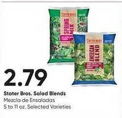 Stater Bros Stater bros salad blends offer