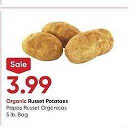 Stater Bros Russet potatoes offer