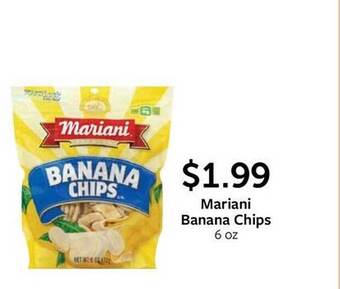 Fareway Mariani banana chips offer