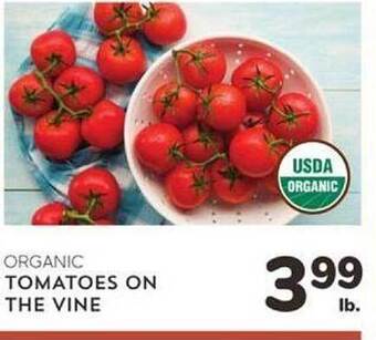 Albertsons Tomatoes on the vine offer