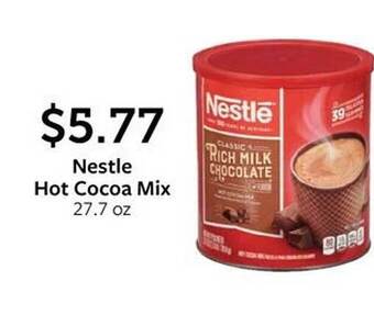 Fareway Nestle hot cocoa mix offer