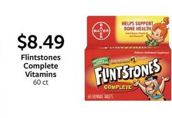 Fareway Flintstones complete vitamins offer