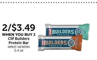 Fareway Clif builders protein bar offer