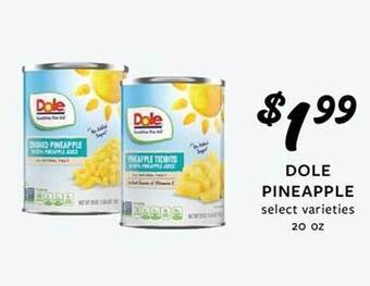 Fareway Dole pineapple offer