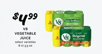 Fareway Vegetable juice offer