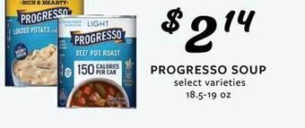 Fareway Progresso soup offer