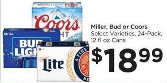 Food 4 Less Miller, bud or coors offer