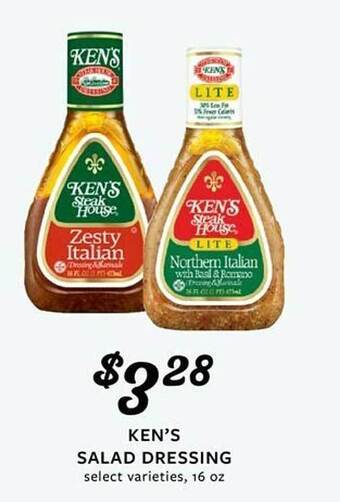 Fareway Ken's salad dressing offer