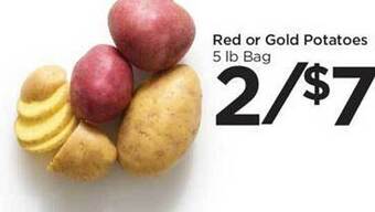 Food 4 Less Red or gold potatoes offer