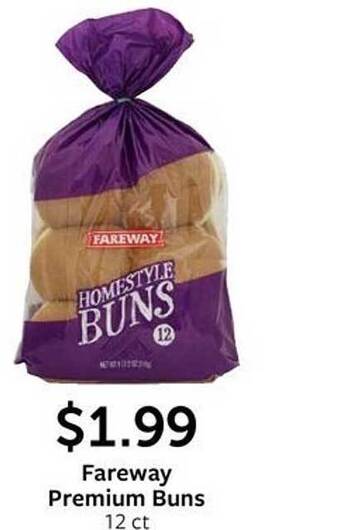 Fareway Fareway premium buns offer