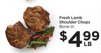 Food 4 Less Fresh lamb shoulder chops offer
