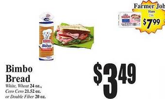 Baja Ranch Bimbo bread offer